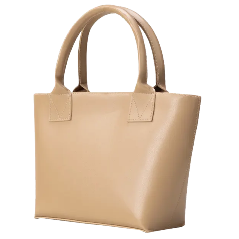 Ecohg Beige Minimalist Classic Handbag