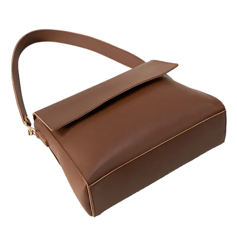 Ecohg Elegant Brown Shoulder Bag